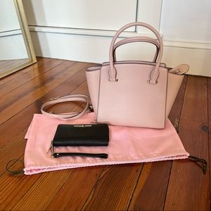 Kate Spade Satchel and Michael Kors Wallet